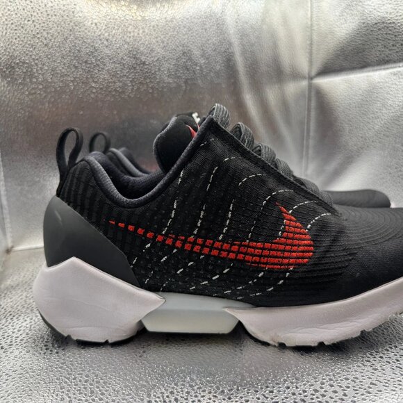 Size 8.5 Nike Hyper Adapt 2.0 Bred EARL Mens Black Red Sneakers 843871-005 - Picture 2 of 12